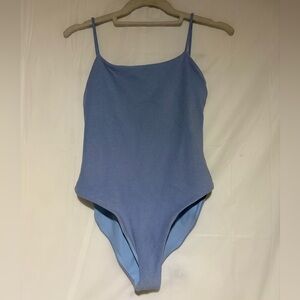 Jade Blue One-Piece Swimsuit - Light Blue